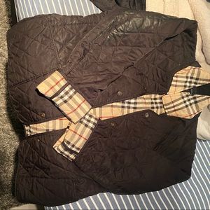Burberry quilted coat